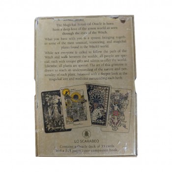 Kosmetinis defektas The Magickal Botanical Oracle kortos Lo Scarabeo